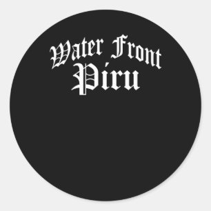Rond Sticker avant Piru