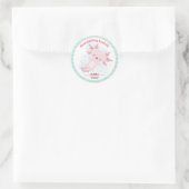 Rond Sticker Axolotl Classic (Sac)