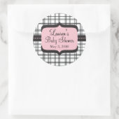 Rond Sticker baby shower (Sac)