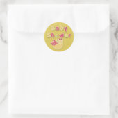 Rond Sticker baby shower (Sac)