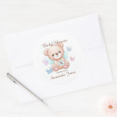 Rond Sticker Baby shower mignon (Enveloppe)