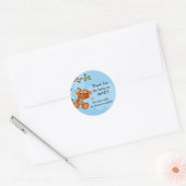 Rond Sticker Baby shower singe (Enveloppe)