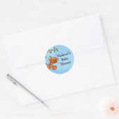 Rond Sticker Baby shower singe (Enveloppe)