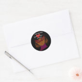 Rond Sticker "Bachelorette Bash" - Personnalisable (Enveloppe)