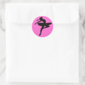 Rond Sticker Ballerina (Sac)
