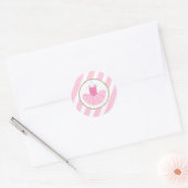 Rond Sticker Ballerina tutu (Enveloppe)