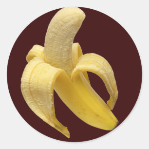Rond Sticker Banana