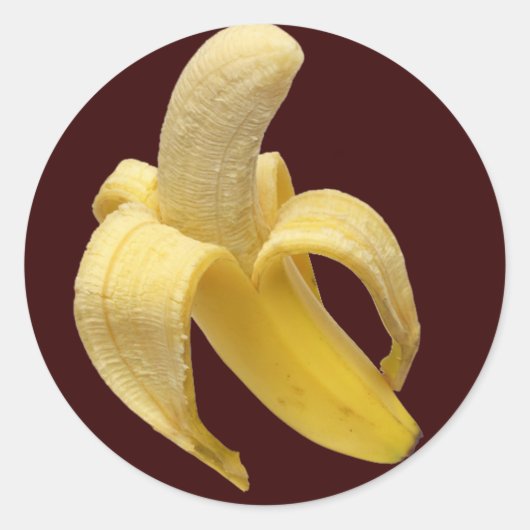 Rond Sticker Banana (Devant)