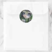 Rond Sticker "Beautés douteuses XII : Criquet noir" (Sac)