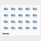 Rond Sticker Beauty Sleep (Feuille)