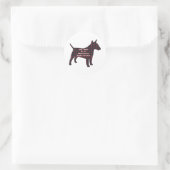 Rond Sticker BFF de Taureau Miniature (Sac)