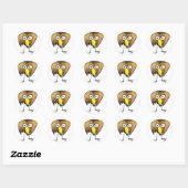 Rond Sticker Big Birdie (Feuille)