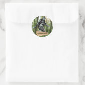 Rond Sticker Bigfoot (Sac)