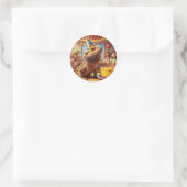 Rond Sticker Birthday Beardie (Sac)