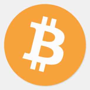 Rond Sticker Bitcoin de haute qualité