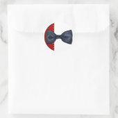 Rond Sticker Black Bowtie (Sac)