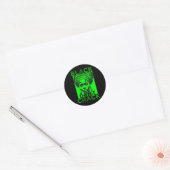 Rond Sticker Black Don't Crack 7 (Enveloppe)