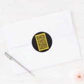 Rond Sticker Black Lives 3 (Enveloppe)