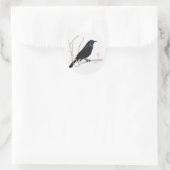 Rond Sticker Blackbird (Sac)