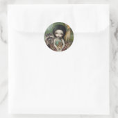 Rond Sticker "Blanche Neige et ses amis animaux" (Sac)