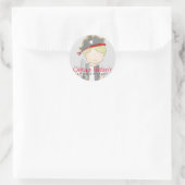 Rond Sticker Blonde Pirate Boy (Sac)