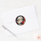 Rond Sticker "Blood Orchid" (Enveloppe)