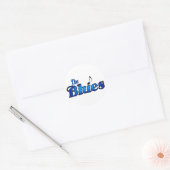 Rond Sticker Blues (Enveloppe)