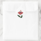Rond Sticker - Blume - Mädchen - Basteln (Sac)