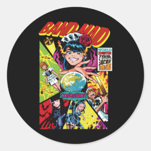 Rond Sticker Bm World Domination Tour