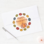 Rond Sticker bon thanksgiving Holiday (Enveloppe)