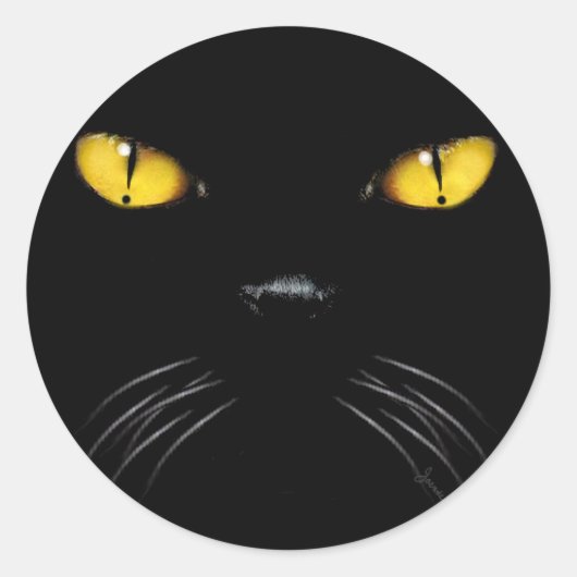 Rond Sticker Boo Vide (Devant)