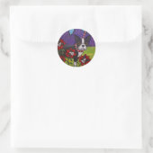 Rond Sticker Boston Terrier (Sac)