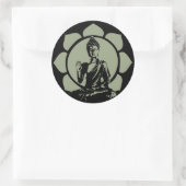 Rond Sticker Bouddha Lotus (Sac)