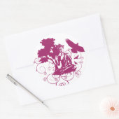 Rond Sticker Bouddha Nature (Enveloppe)