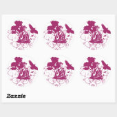Rond Sticker Bouddha Nature (Feuille)