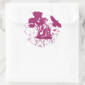 Rond Sticker Bouddha Nature (Sac)