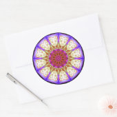 Rond Sticker Bouddha'delica (Enveloppe)