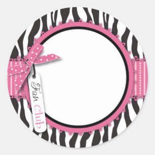 Rond Sticker Boutique Chic
