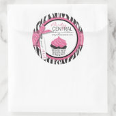Rond Sticker Boutique Chic Business (Sac)