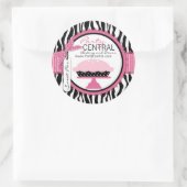 Rond Sticker Boutique Chic Pie Business (Sac)