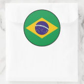 Rond Sticker Brésil Brasil Euro (Sac)