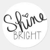 Rond Sticker brillant (Devant)