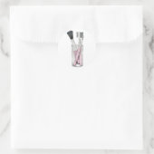 Rond Sticker Brosses de maquillage (Sac)