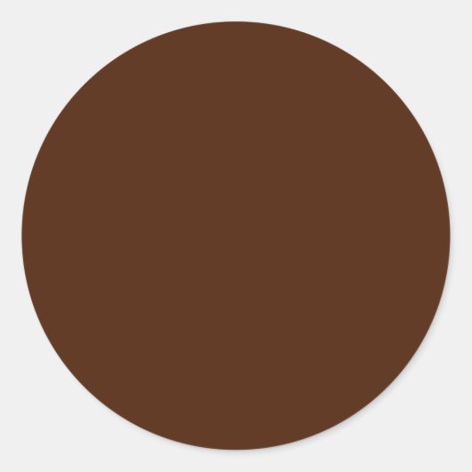 Rond Sticker Brown (Devant)