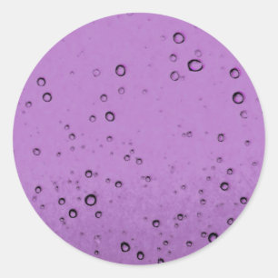 Rond Sticker Bubbles Violet
