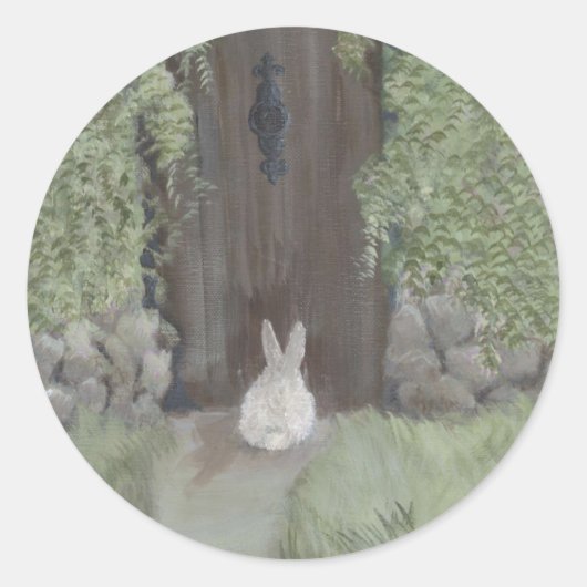 Rond Sticker Bunny (Devant)