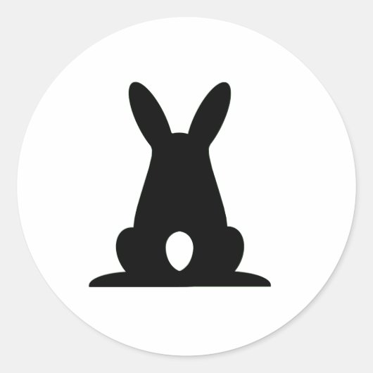 Rond Sticker Bunny Butt (Devant)