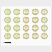 Rond Sticker Bunny Hop R2 (Feuille)