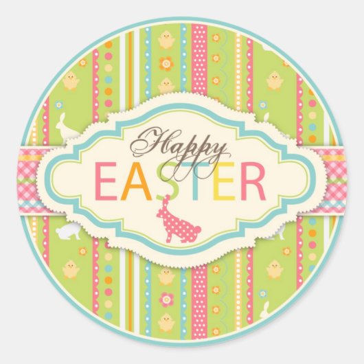 Rond Sticker Bunny Hop R2 (Devant)