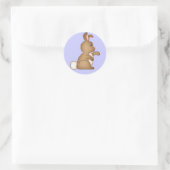 Rond Sticker Bunny mignon (Sac)
